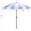 Parasol à manivelle 9 pi Buti-1301523866