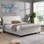 Grand lit de rangement tapissier Hartfried