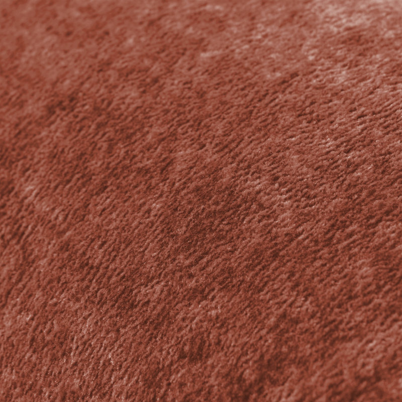 Canapé modulaire surdimensionné en velours capitonné, Rouge