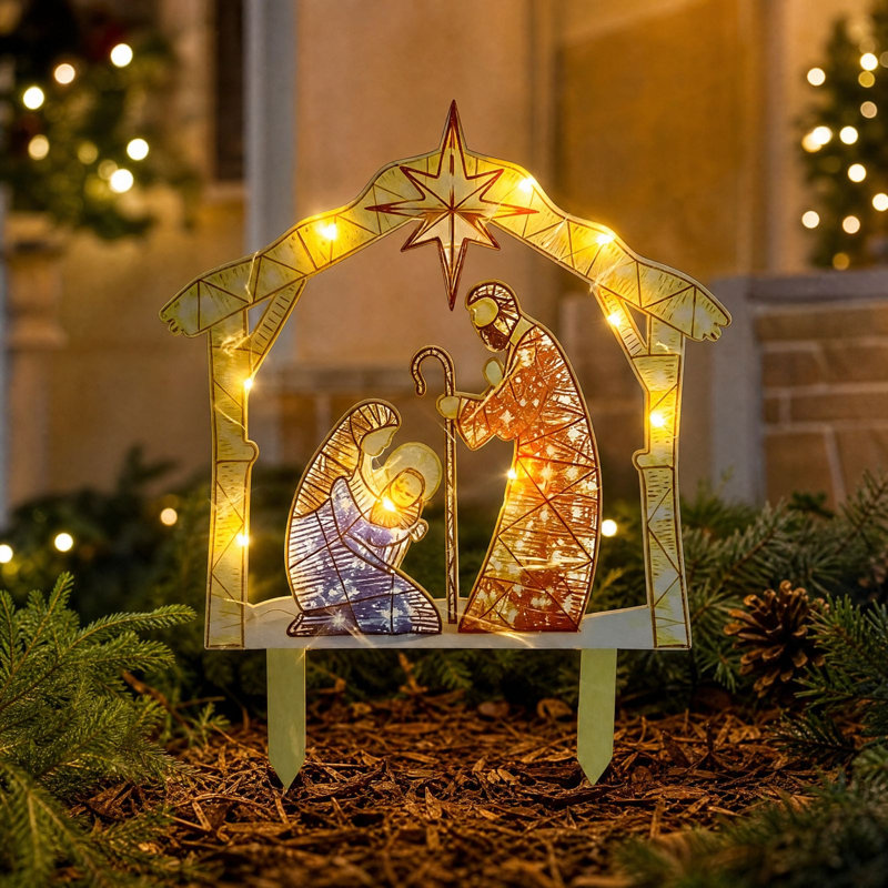 Ornement de Noël pour l'extérieur