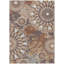 Tapis motif cachemire intérieur / extérieur lavable à la machine ACN2335-375009002