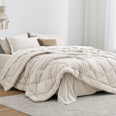 Love's cabin Comforter Set,  7 Pieces Bed in a Bag