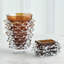 Porcupine Vase-Dark Amber-Tall