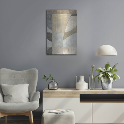 «Complementary Angles 2» par Suzanne Nicoll, Wrought Studio ™, art mural en métal