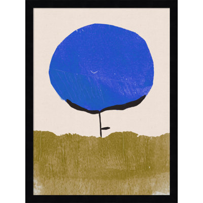 Blue Flower Print by Alisa Galitsyna