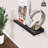 Floating Shelves Wall Mounted ,rustic Wood Wall Shelf Set Of 3 For Storage Display Shelves For Bathroom/kitchen/bedroom/living Room,rustic Brown-1720721789