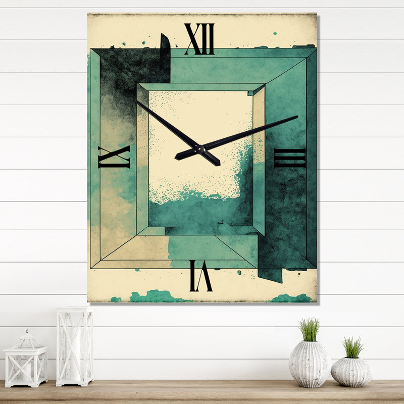 Horloges murales géométriques modernes Perfect Perfect, Très petit