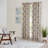 Quintara Polyester / Cotton Light-Filtering Medalion Print Curtain Panel with Grommet Top-546901831-564790817