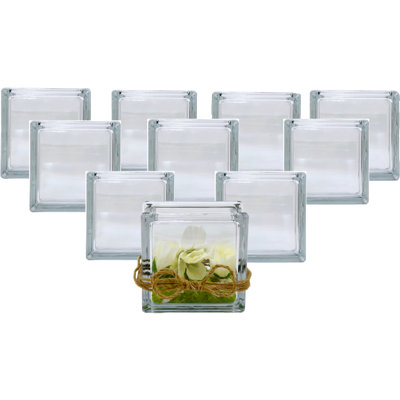 Glass Block Craft / Pot Planter