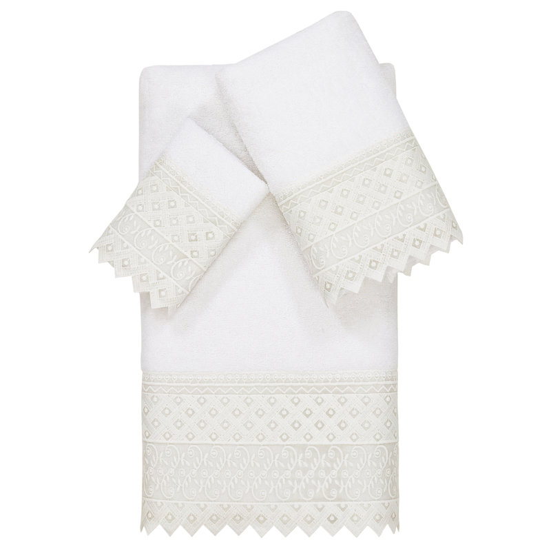 Aiden 3 Piece Turkish Cotton Towel Set