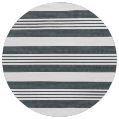Tapis vert foncé / gris Amalea 821