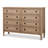 Solid Wood 66'' W 8 - Drawer Dresser