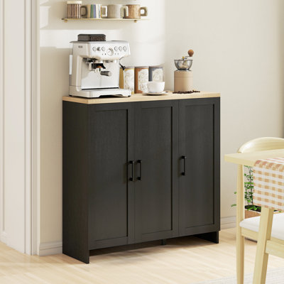  Modern Sideboard Buffet Cabinet with Adjustable Shelves