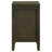 Clement Dark Cocoa 2-Drawer Nightstand Bedside Table