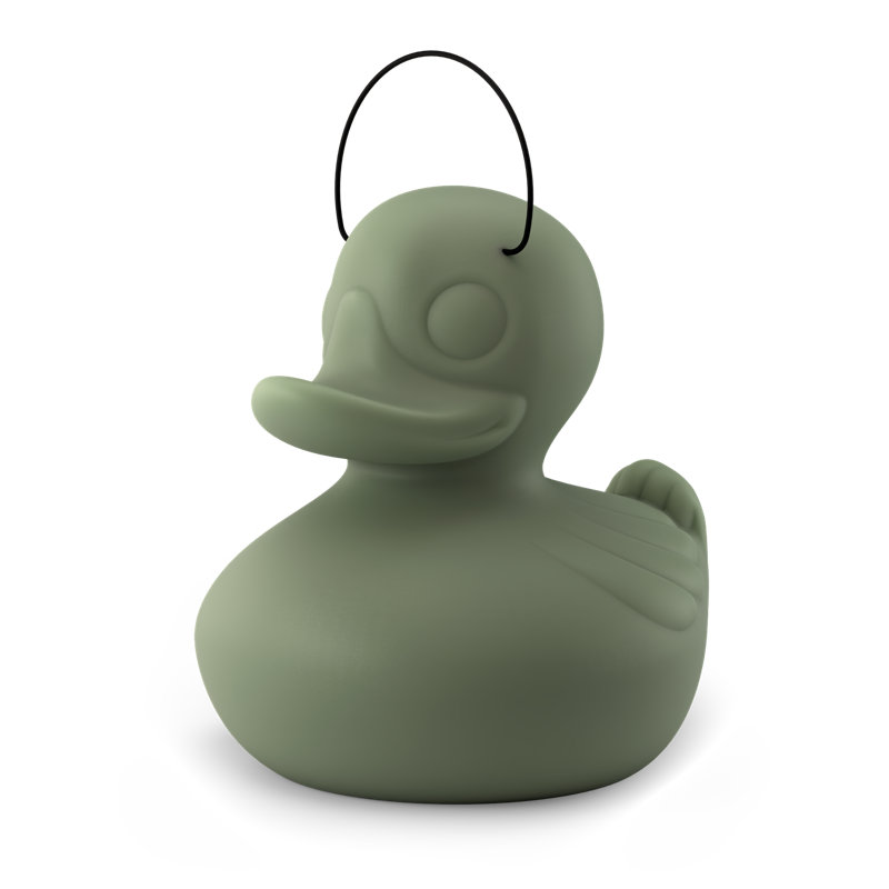 The Megaduck Deco / Sculpture vert, Vert
