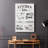 Rules of the Kitchen -Gallery Wrapped Cavas