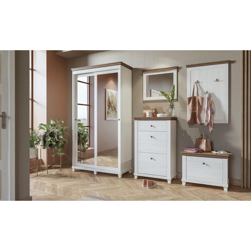Beaupre Rectangle Mirror, Abisko Ash