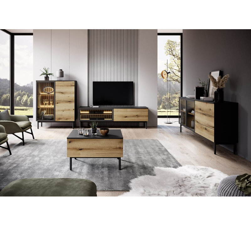 Deremy Unfinished TV Stand for TVs up to 75"