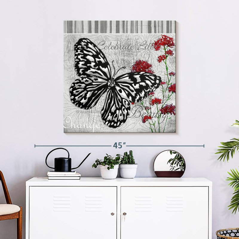 Brampt célèbre la beauté de la vie, H 30 po x l 30 po