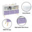 Rangement pour jouets H 23,62 po x l 35,43 po Ferndown-990214565