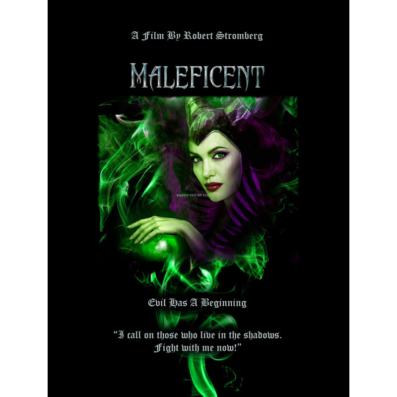 Maléfique, H 24 po x l 18 po