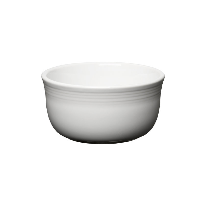 Bol tout usage de 28 OZ de 6 po Gusto de Fiesta, Blanc