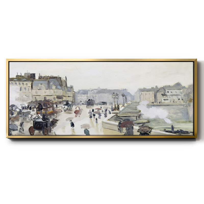 Le pont neuf, 1872 - Toile encadrée