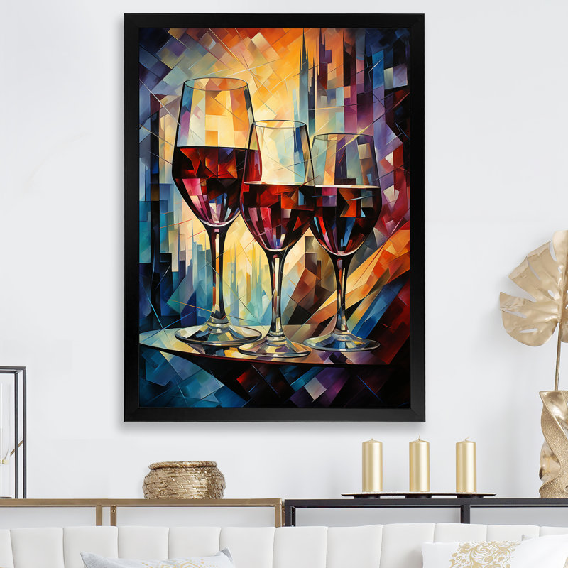 Toast Reflections - Impression, Cadre simple noir, H 32 po x l 24 po x P 1 po