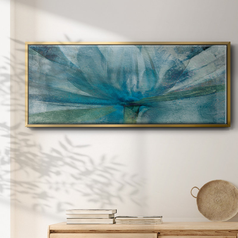 Blue Awakening- Framed Canvas