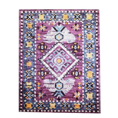 Rose du sud-ouest tapis décoratif Arely