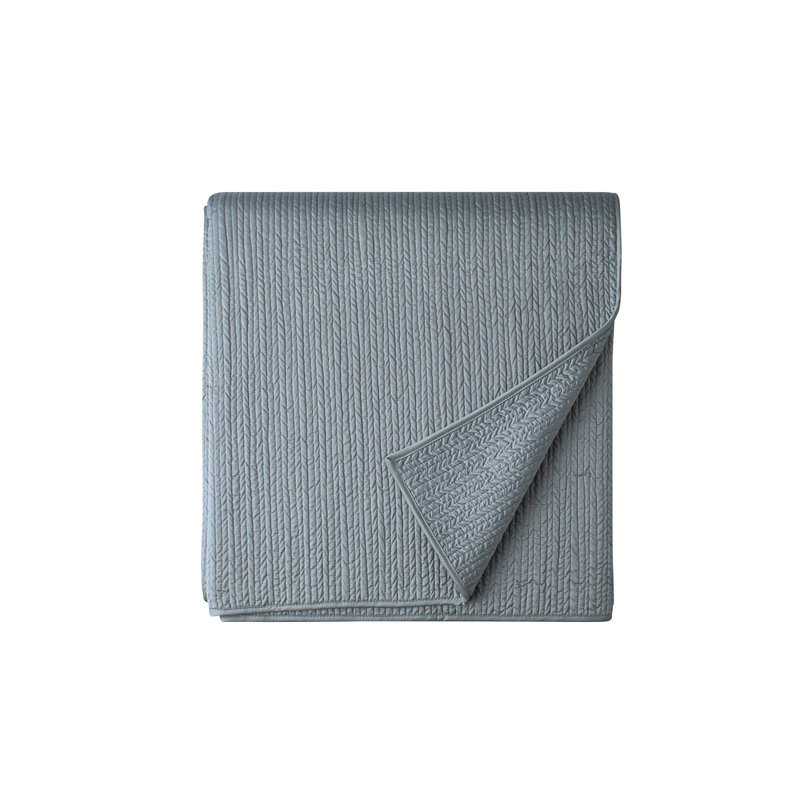 Retro Coverlet, Blue, King Coverlet