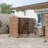 72" Outdoor Rectangular Metal Privacy Screen-112596256-121545027