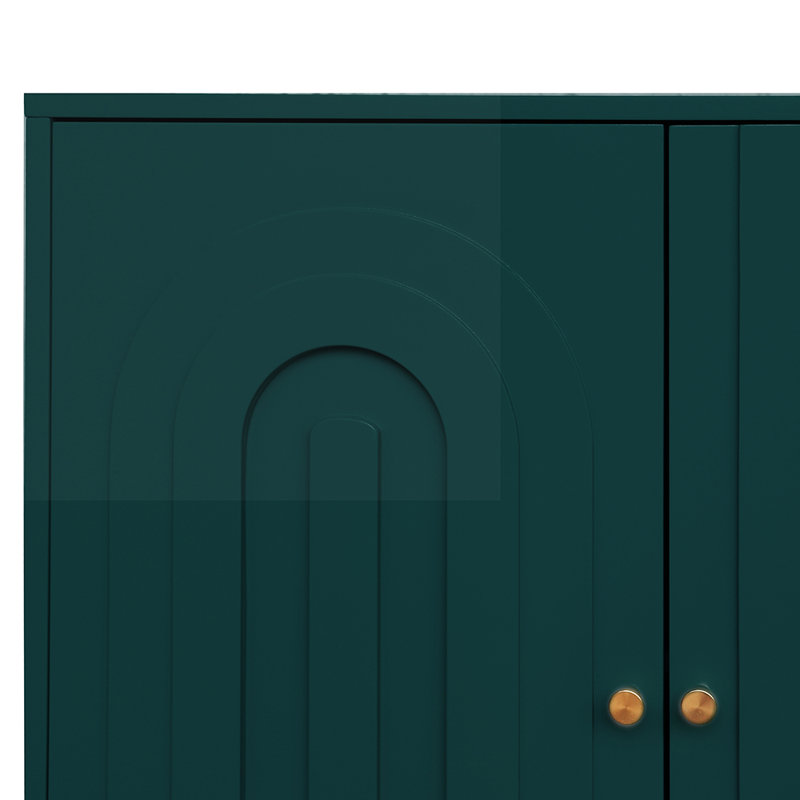 Nishawn 59.84'' Sideboard, Green 1