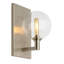 Gambit 1 - Light LED Armed Sconce-56360060-57779857