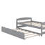 Lit plateforme simple avec lit gigogne-77471011