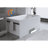 Freestanding Solid Surface Matte Bathtub with Drain & Overflow