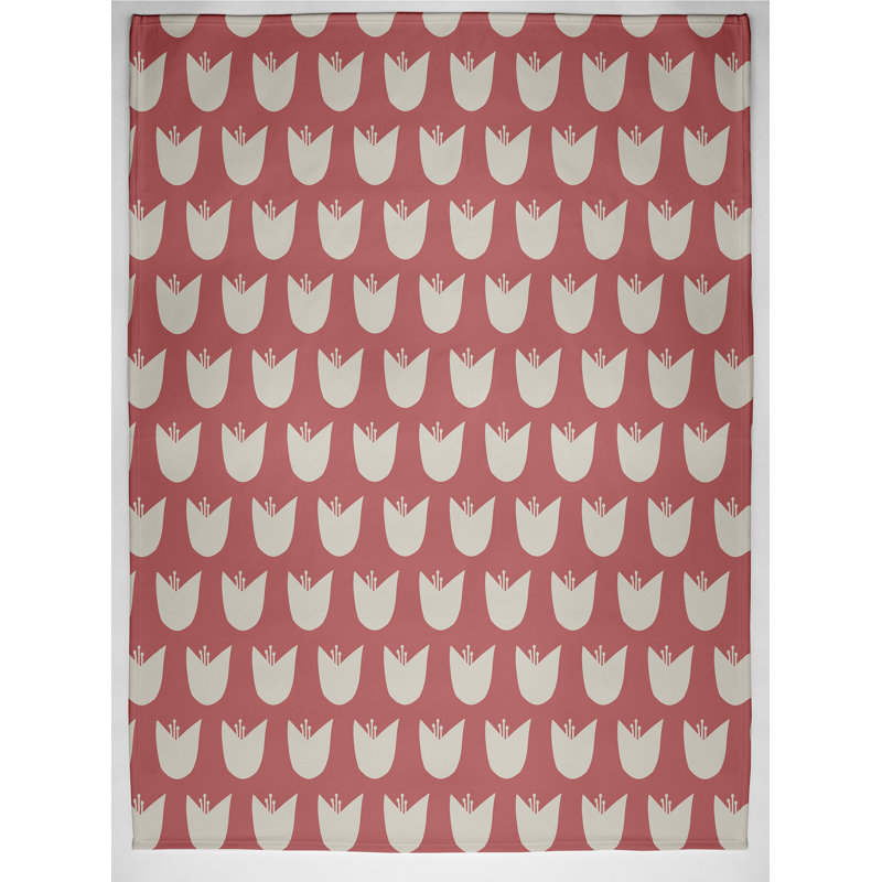Cyprian Plain Weave / Muslin Throw Blanket, Orange