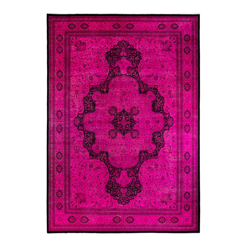 Tapis unique en laine 12 pi 5 po x 17 pi 8 po Yochanan