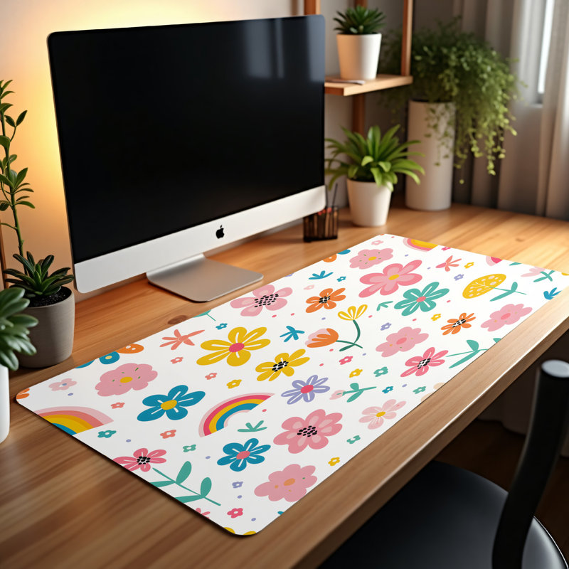 Polyester Desk Pad, 23.6x13.8