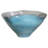 Uttermost Blue Crest Ceramic Bowl