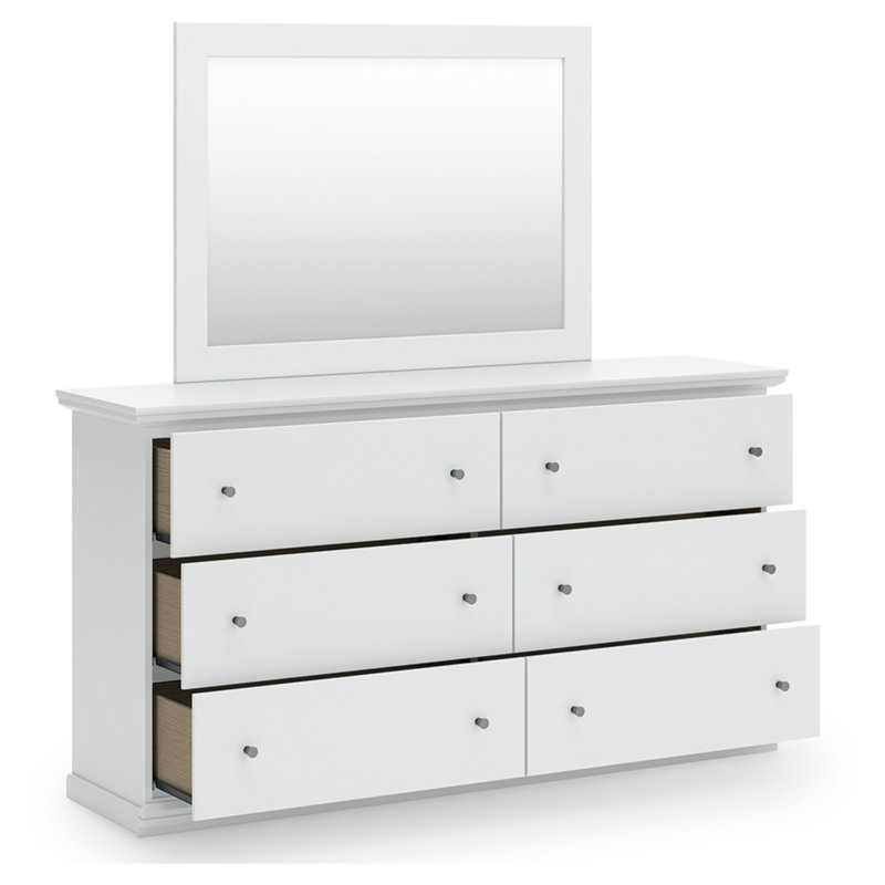 Commode et miroir Leano