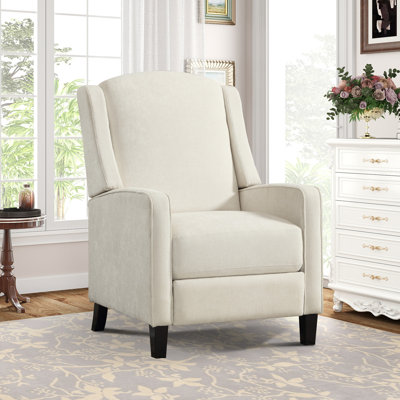 Fauteuil inclinable 27,9 po de largeur moderne et rembourré
