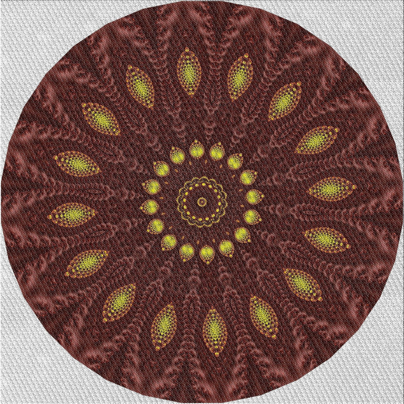 Surt Wool Indoor Rug, Square 3'