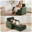 Fauteuil d'appoint convertible 3 en 1, fauteuil-lit multifonctionnel pour petits espaces-132395522