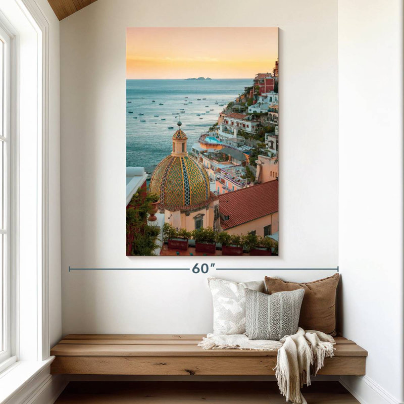 Aime Coastal Amalfi View, 51" H x 34" W