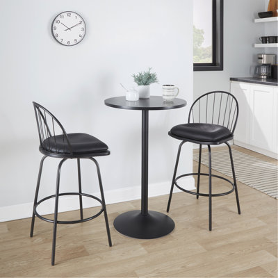 Ensemble de 2 tabourets de bar 26 po Farmhouse