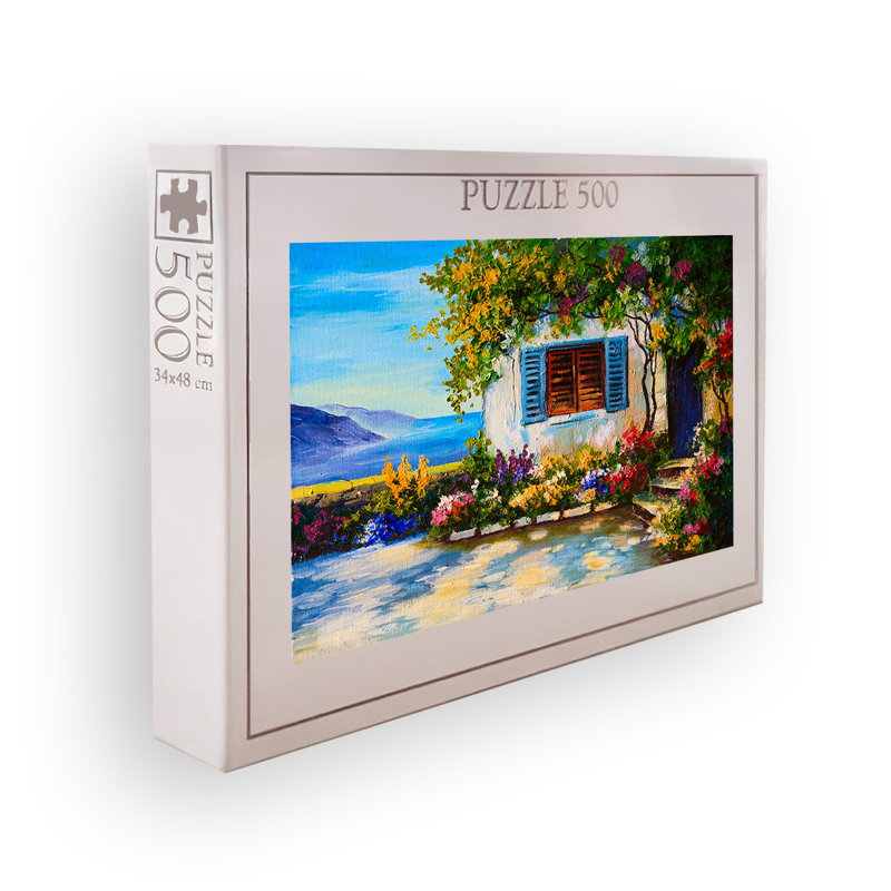 500-Piece Puzzle, 100% Cardboard, 18.9 x 13.4 inches | Box Size: 13.2 x 9.1 x 2.0 inches | Perfect for Family Fun & Relaxation, High-Quality, Durable Pieces for Easy Assembly, Ideal Gift for Puzzle Lovers