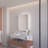 Kerria 20'' W 28 H'' Surface Mount LED Medicine Cabinet Lighting Mirror with 2 Adjustable Shelves