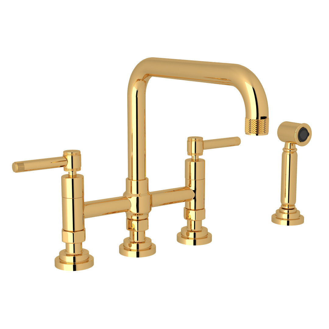 Campo Bridge Kitchen Faucet With Side Spray Rohl 