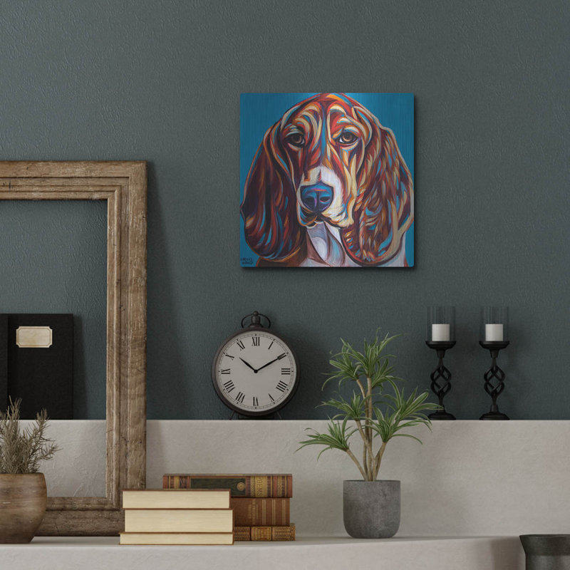 «Dog Besties 2» par Carolee Vitaletti, H 12 po x l 12 po
